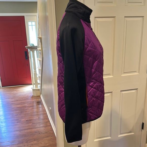 Marmot Women's Purple and Black down quilted and fabric Jacket M - Picture 7 of 10